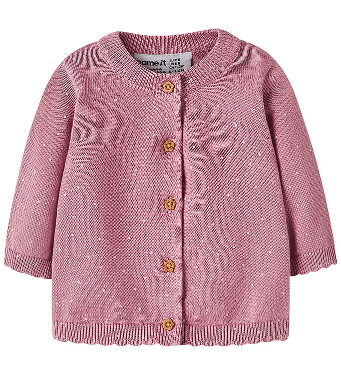 Name It Cardigan - Strik - NbfLadot - Lilas/Lotus
