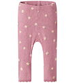 Name It Leggings - Rib - NbfLaurel - Lilas