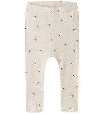 Name It Leggings - Rib - NbfLaurel - Peyote Melange