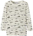 Name It Bluse - Uld - NmmWang - Snow White/Highway