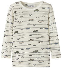 Name It Bluse - Uld - NmmWang - Snow White/Highway