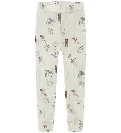 Name It Leggings - Uld - NmmWang - Snow White/FOREST ANIMALS