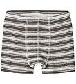 Name It Boxershorts - Uld - NmmWang - Snow White/MOREL/FOLKSTONE