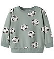 Name It Sweatshirt - NmmLouie - Green Milieu