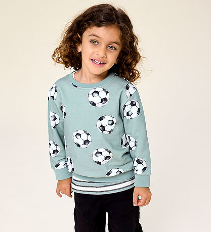Name It Sweatshirt - NmmLouie - Green Milieu