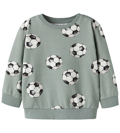 Name It Sweatshirt - NmmLouie - Green Milieu