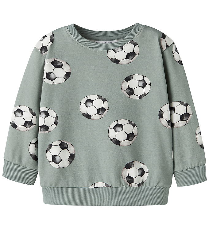 Name It Sweatshirt - NmmLouie - Green Milieu