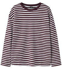 LMTD Bluse - NlfRain - Fig/Ice Melt
