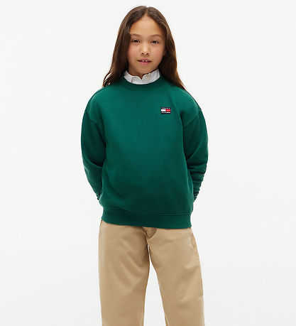Tommy Hilfiger Sweatshirt - Flag Heritage - Rural Green