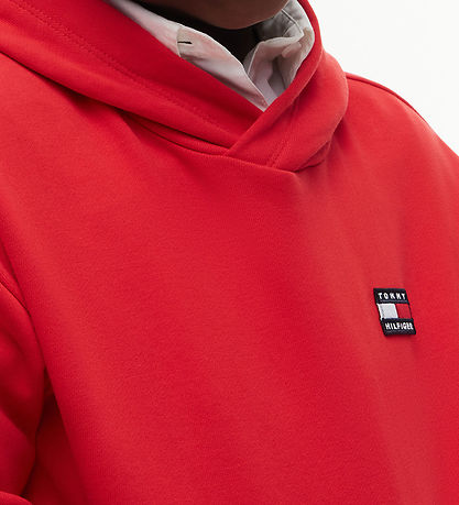Tommy Hilfiger Hættetrøje - Flag Heritage - Red Glare