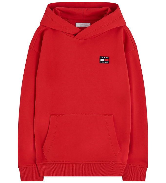 Tommy Hilfiger Hættetrøje - Flag Heritage - Red Glare