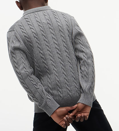 Tommy Hilfiger Bluse - Strik - Grey Heather