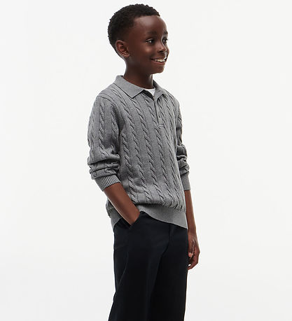 Tommy Hilfiger Bluse - Strik - Grey Heather