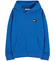 Tommy Hilfiger Hættetrøje - Flag Heritage - Vibrant Blue
