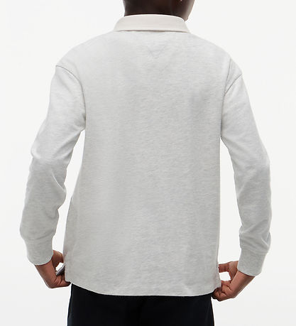 Tommy Hilfiger Polobluse - Light Grey Heather