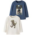 Name It Bluser - NmmVoto - 2-Pak - Vintage Indigo/Antique White