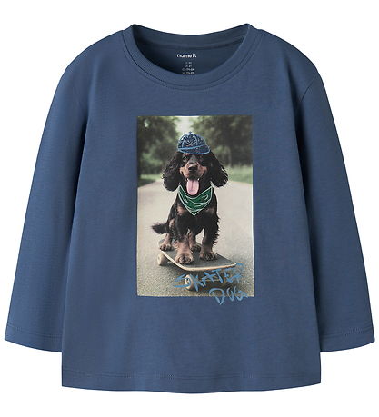 Name It Bluser - NmmVoto - 2-Pak - Vintage Indigo/Antique White