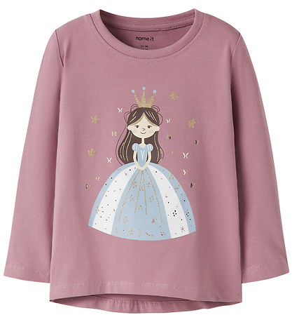 Name It Bluser - 2-pak - NmfVix - Lilas/Bright White Faries