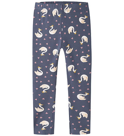 Name It Leggings - NmfVivian - 2Pak - Lilas/Vintage Indigo