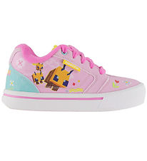 Heelys Rullesko - Pro 25 - Lt Pink/Lt Blue/Yellow m. Minecraft