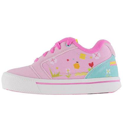 Heelys Rullesko - Pro 25 - Lt Pink/Lt Blue/Yellow m. Minecraft