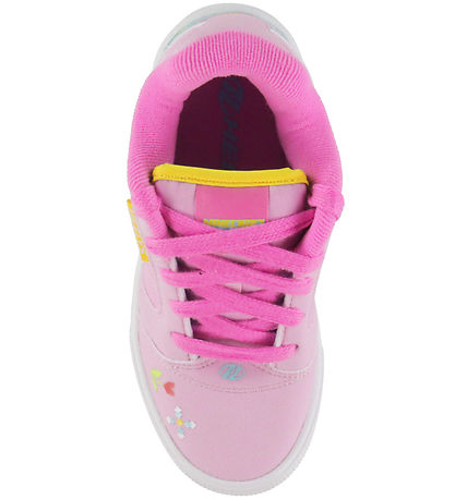 Heelys Rullesko - Pro 25 - Lt Pink/Lt Blue/Yellow m. Minecraft