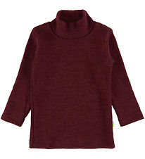 Joha Blouse - Rib - Laine - Burgundy