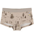 Joha Hipster - Wool/Viscose - Beige w. Trees
