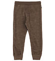 Joha Leggings - Uld - Mørkebrun