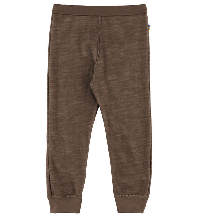 Joha Leggings - Uld - Mørkebrun