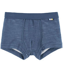 Joha Boxershorts - Uld - Mørkeblå