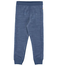 Joha Leggings - Ull - Mørkeblå