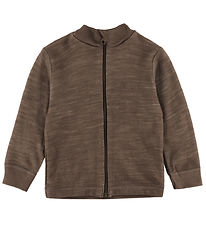 Joha Cardigan - Uld - Mørkebrun