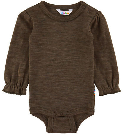 Joha Body l/æ - Uld/Silke - Mørkebrun
