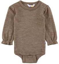 Joha Body l/æ - Uld/Silke - Brun