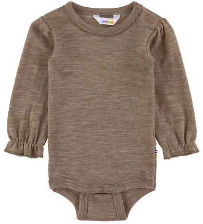 Joha Body l/æ - Uld/Silke - Brun