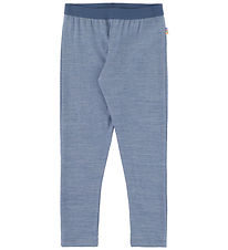 Joha Leggings - Uld - Mørkeblå