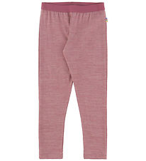 Joha Leggings - Uld - Bordeaux