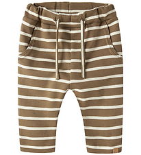 Lil Atelier Bukser - Loose - NbmLimia - Kangaroo/Turtledove