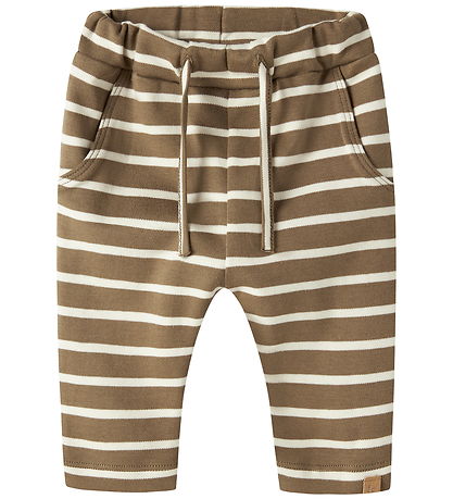 Lil Atelier Bukser - Loose - NbmLimia - Kangaroo/Turtledove