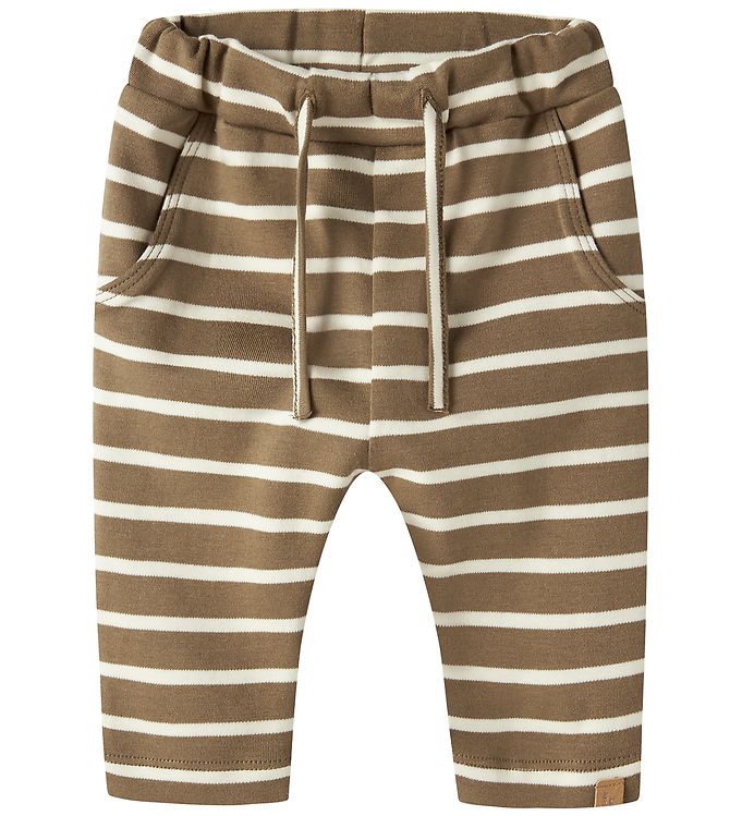 Lil Atelier Bukser - Loose - NbmLimia - Kangaroo/Turtledove