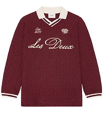 Les Deux Polobluse - Strik - Football - Chocolate Truff