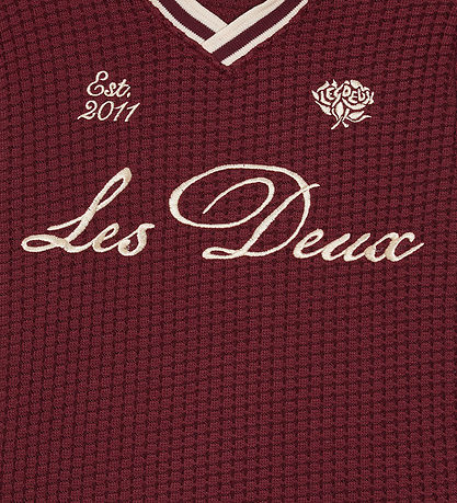 Les Deux Polobluse - Strik - Football - Chocolate Truff