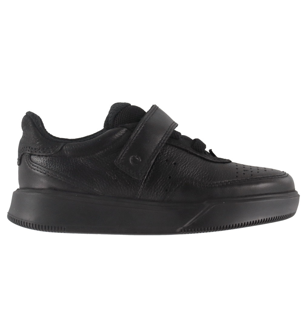 Ecco Schoenen - Straatplein - Leather - Black/Black/Black - Ecco - 29 - Schoenen