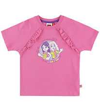 LEGO® Friends T-shirt - LWTuna 601 - Pink m. Print