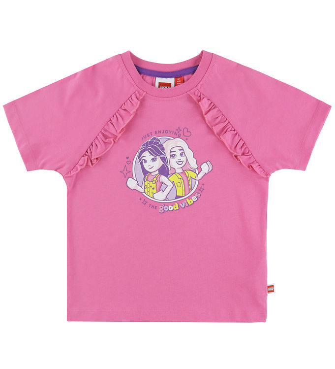 LEGO® Friends T-shirt - LWTuna 601 - Pink m. Print