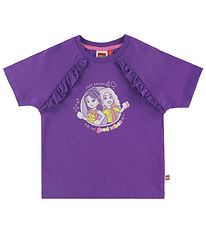 LEGO® Friends T-shirt - LWTuna 601 - Lilla m. Print