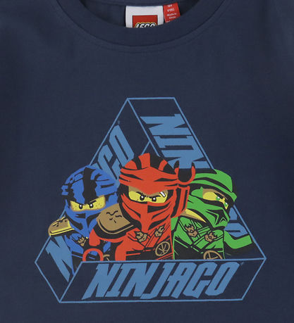 LEGO® Ninjago T-shirt - LWTaj 602 - Navy m. Print