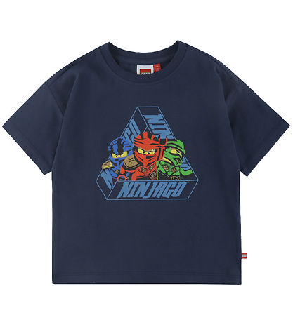 LEGO® Ninjago T-shirt - LWTaj 602 - Navy m. Print