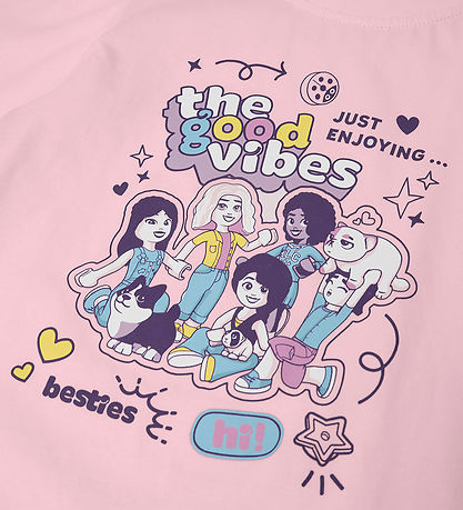 LEGO® Friends T-shirt - LWTuna 600 - Lyserød